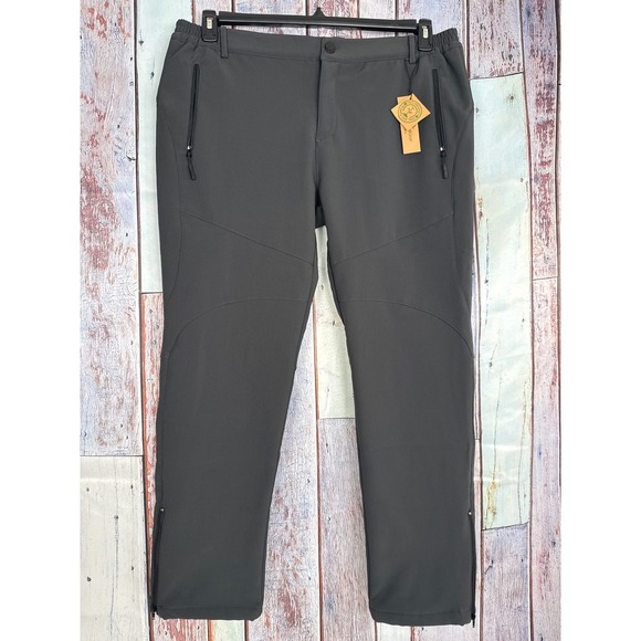 Northbound Gear Pants - Northbound Gear Womens Adventure V2 Dark Gray Fleece Lined Hiking Pants SZ 16 XL